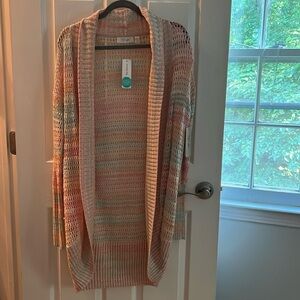 NWT Multicolor Knit Long Sleeved Sweater